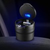 jingfei Portable Ashtray with LED Light Cup Holder Ash for