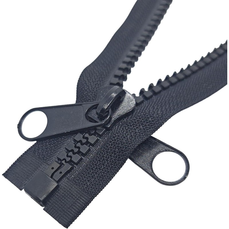 MebuZip #10 100 Inch Heavy Duty Separating Plastic Zippers with
