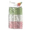 Retro Clothespins 9022-24P - 5.5cm for Clothesline Drying 9022 Clothespins (Random) 3ea