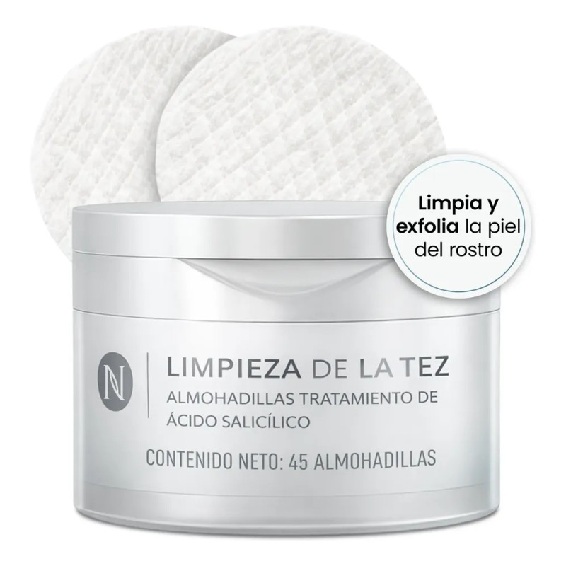 Neora | Almohadillas Para Acné | Skincare Exfoliante | 45u