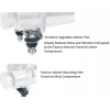 airmaxxx Chrome Air Compressor Vibration Isolator Upgrade Feet Kit for