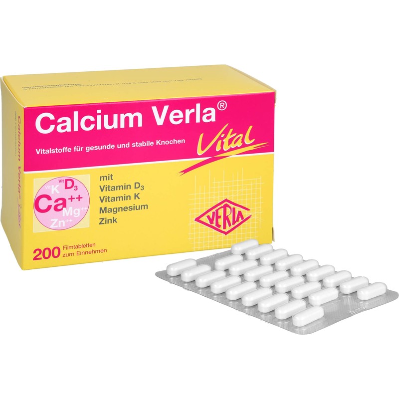 Calcium Verla Vital, Pack of 200
