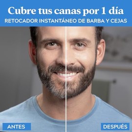 Just For Men Retoque Instantáneo de Canas y Cejas Castaño Medio 3 Pack 9ml cada