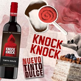 Knock Knock Tinto Dulce Tempranillo Syrah 750 ml