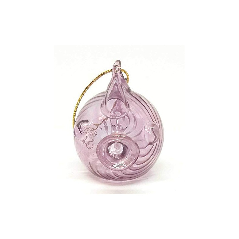 Blown Glass Fish Ornament (Purple, 2 INCH)