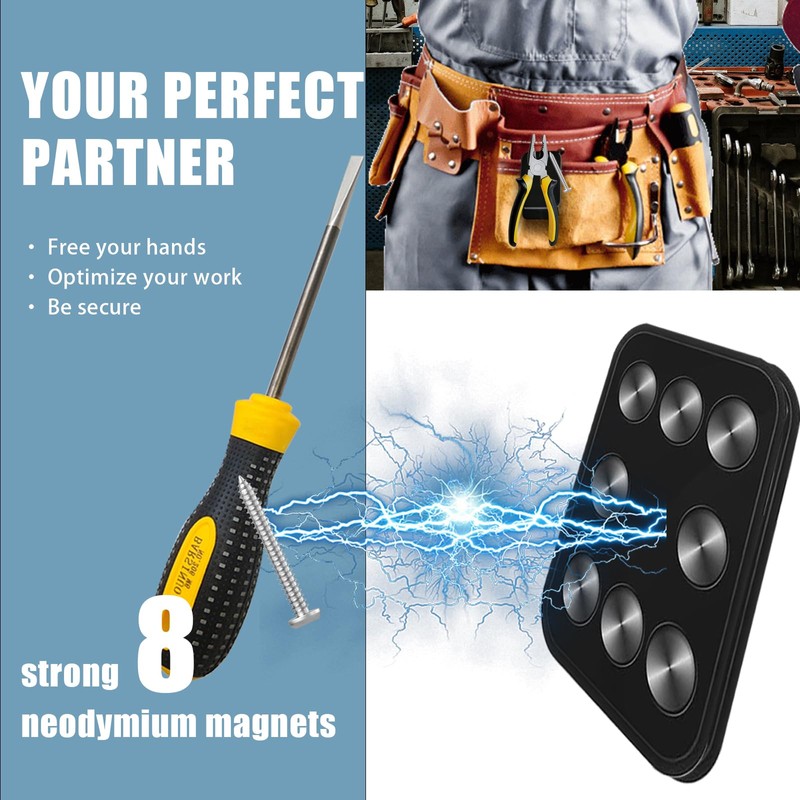 Magnetic Tool Holder Super Strong Tool Holster, Magnet Belt Clip