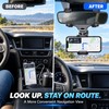 Rearview Mirror Phone Holder for Car, Adjustable Navigation Phone Mount