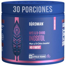 Birdman Myo  D-Chiro Inositol 4100mg  Alta Concentracin en Proporcin 401  Frmula Limpia Sin Aditivos  Esencia Refrescante  Suplemento Alimenticio de  