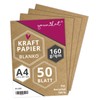 160 g/m² Recycled Design Kraft Paper I DIN A4 I