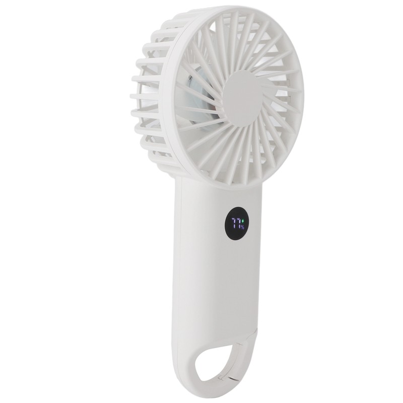 Handheld Fan Multifunction 100 Levels Stepless Speed Intelligent Digital Display