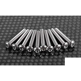 RC4WD Button Head Cap Screws M3 x 20mm (10) Z-S0978 2mm Hex screw mushroom