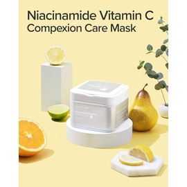 Mary&May Niacinamide Vitamin C Brightening Mask 30ea | Quick dispenser type 30 sheet, Brightening & Tone up, VitaminC, Korean Facial Mask, marynmay…