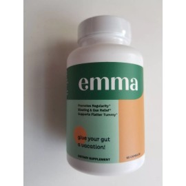Emma Supplement Promotes Regularity, Bloating & Gas Relief, Flatter Tummy SEALED