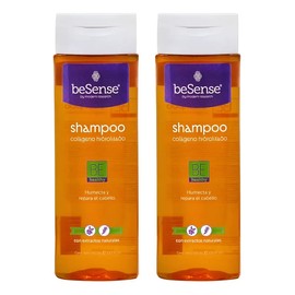 Be Sense Shampoo Colageno Hidrolizado 400ml Pack 2 Piezas
