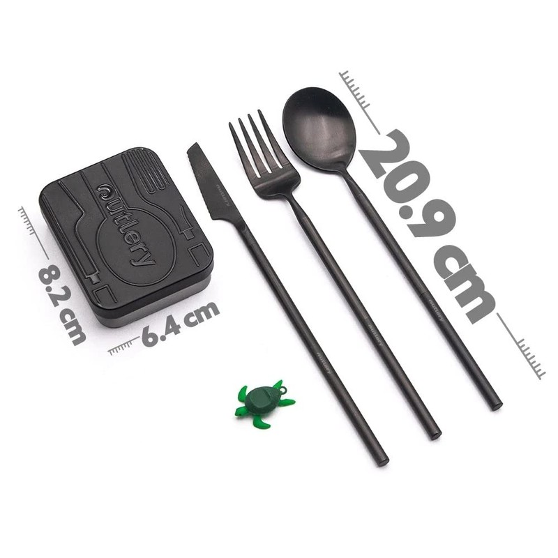 Outlery | Portable Camping Cutlery | Reusable Stainless Steel Travel