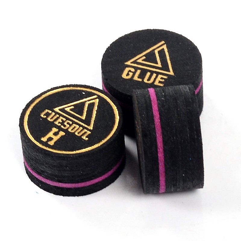 CUESOUL 5 Pieces 14mm 9 Layer Pool Cue Tips -