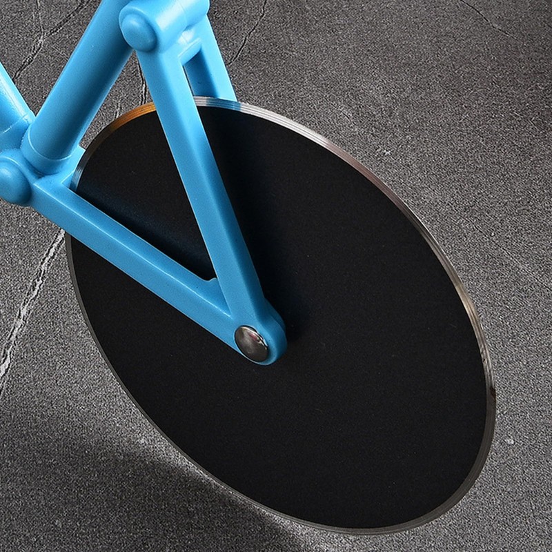 Pizza Cutter, Bicycle Pizza Cutter Wheels Dual Stainless Steel Super