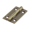 Timco - Solid Drawn Hinge - Solid Brass - Antique