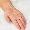 Philip Jones Sterling Silver Aurora Borealis Heart Necklace Created with