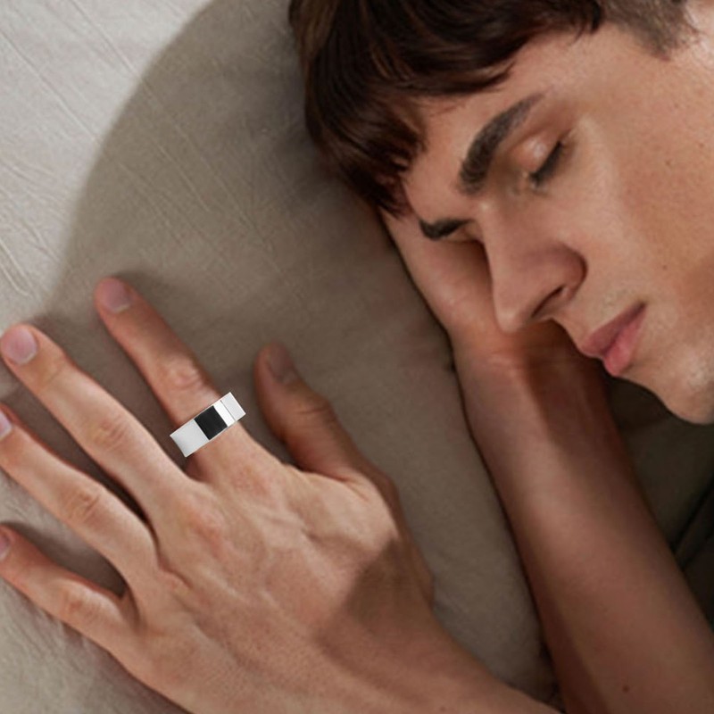 Smart Ring Fitness Tracker Waterproof Sleep Tracking Photographing Pedometer Auto
