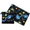 miwaki Lunch Bag, Drawstring Bag, Luncheon Mat, Cup Bag, Gusset,