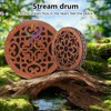 8-inch/12-inch Ocean Drum Ethnic Percussion Instrument Onomatopoeic Music Portable Hand