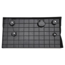 TRQ Front License Plate Bracket Black Compatible with 2018-2022 Alfa Romeo Stelvio AR1068101