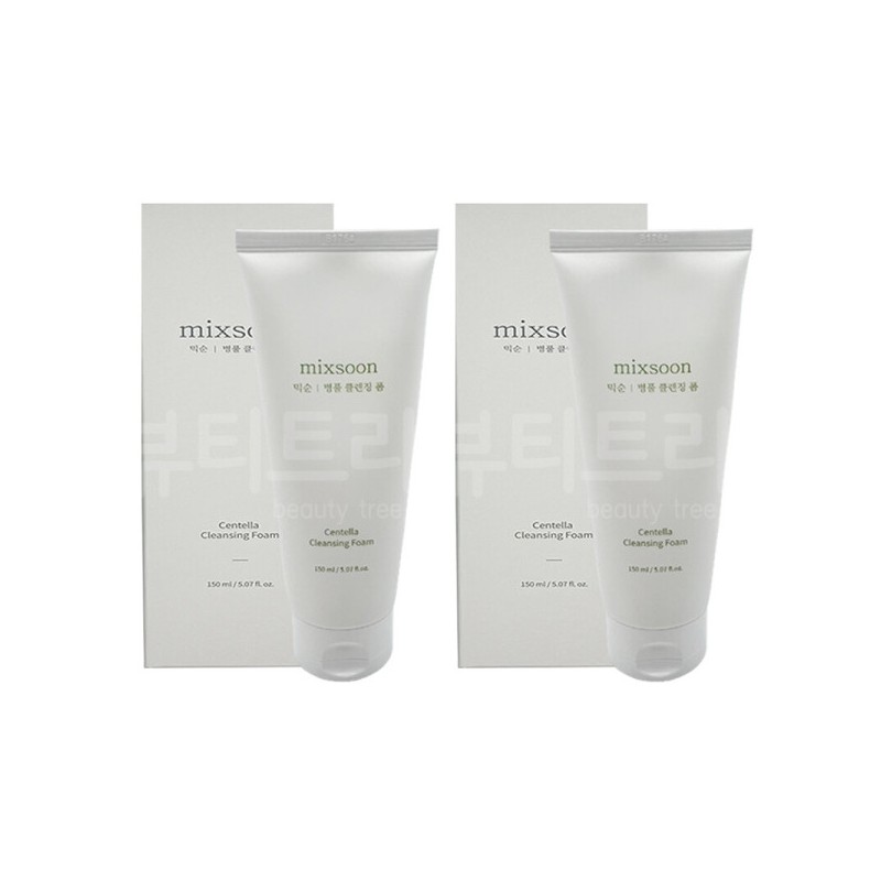 Mixoon Bottle Grass Cleansing Foam 150ml + 150ml / 믹순