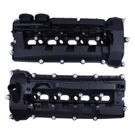 NewYall 5.0L Left and Right Engine Valve Cover for Land Rover LR4 2010-2013, Range Rover 2012-2022, Range Rover Sport 2010-2022