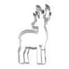 Staedter 076280 Reindeer Cookie Cutter, 11 cm, Stainless Steel Silver,