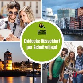 Schnitzeljagd durch Düsseldorf I City Game Düsseldorf I City Guide as Savenger Hunt I Travel Guide Düsseldorf
