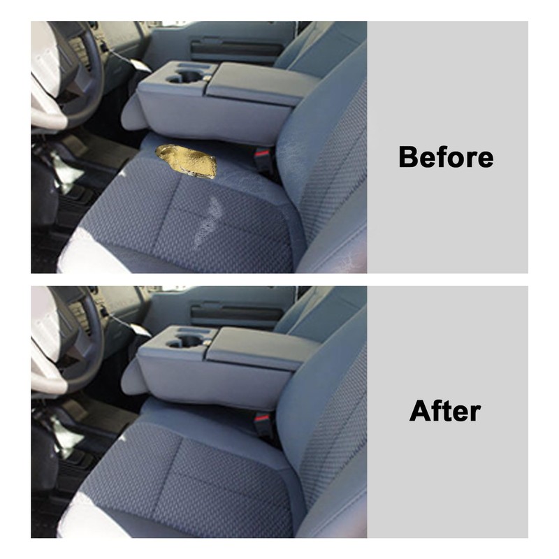 Priprilod Cloth Driver Side Bottom Seat Cover Gray Fit for