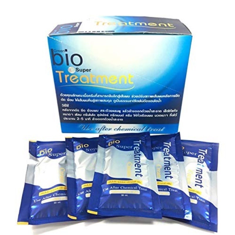 (1 box 24 pcs )Bio Super Treament-护发素一盒24包