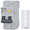 CHTAIXI Ground Fault Circuit Breaker, 20 Amp 120V AC DIN