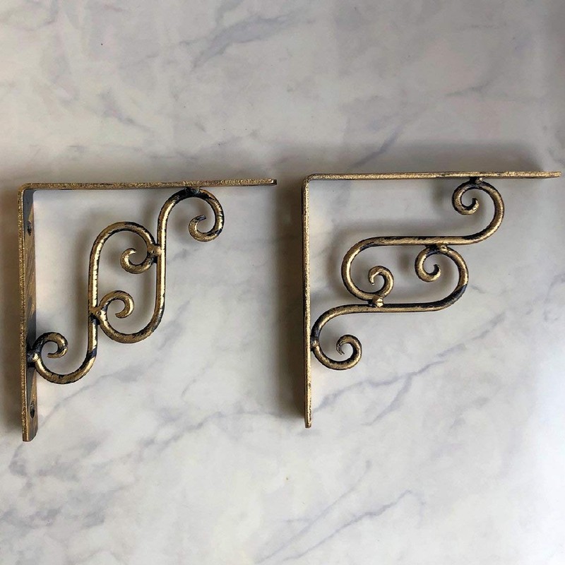 MASOUDITRADING Shelf Bracket, 5.1 inches (13 cm) (1 Piece), Iron
