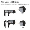Gasea 150mm 6 inch Accuracy LCD Digital Vernier Caliper Gauge