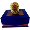 Purpledip 11840 Religious Gift Basket Marble Ganesha in Designer Box