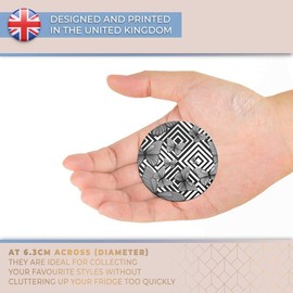 Destination Vinyl ltd Magnet for Refrigerator, Fridge BW - Pretty Butterfly Insects Cute for Office, Cabinet and Whiteboard, Magnetic Stickers, 41341