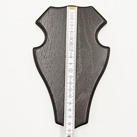 GTK Offer Deer Trophy Sign Dull in Dark Oak AF 18.5 cm x 11.5 cm