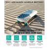 Shark Wheel - Ruedas de Crucero Longboard de 60 mm,