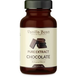 Pure Chocolate Extract for Baking and Flavoring - 4 OZ - Premium Quality Natural Flavors for Baked Goods, Desserts, & Cooking