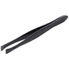 3 Nail Tweezers Wide Black 8 cm Set of 12