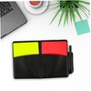 Kisangel Soccer Referee Kit Red Yellow Cards Whistle Notebook for