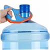 ULTECHNOVO 2Pcs Ergonomic Water Bottle Carrier Handles Labor Saving Slip