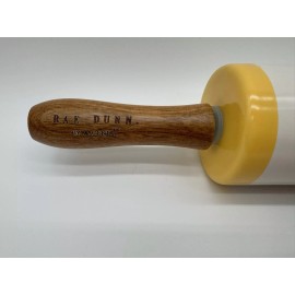 RAE DUNN New RAE DUNN “Rolling With My Peeps” Ceramic Easter Rolling Pin with Wood Handle