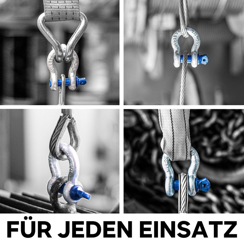 Shackle Curved 0.5 t - 12 t | Shackle Set