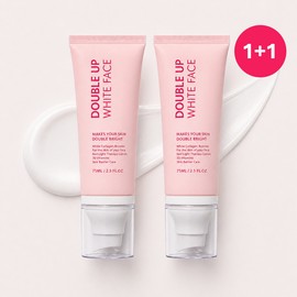 Golden Cliff [Golden Cliff] Double Up White Face White Tanning Face Lotion 75ml, 2 pcs / [골든클리프] 더블업화이트 페이스 화이트태닝 얼굴 전용 로션 75ml, 2개
