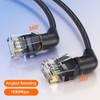 xiwai RJ45 8P8C 1000Mbps Male to Male Network 360 Degrees
