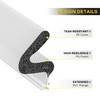 Weather Stripping Door Seal Strip - Soundproof Q-Shaped Foam for
