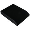 Risedot Black Leather Letter Tray Desk Organizer Document Holder Perfect